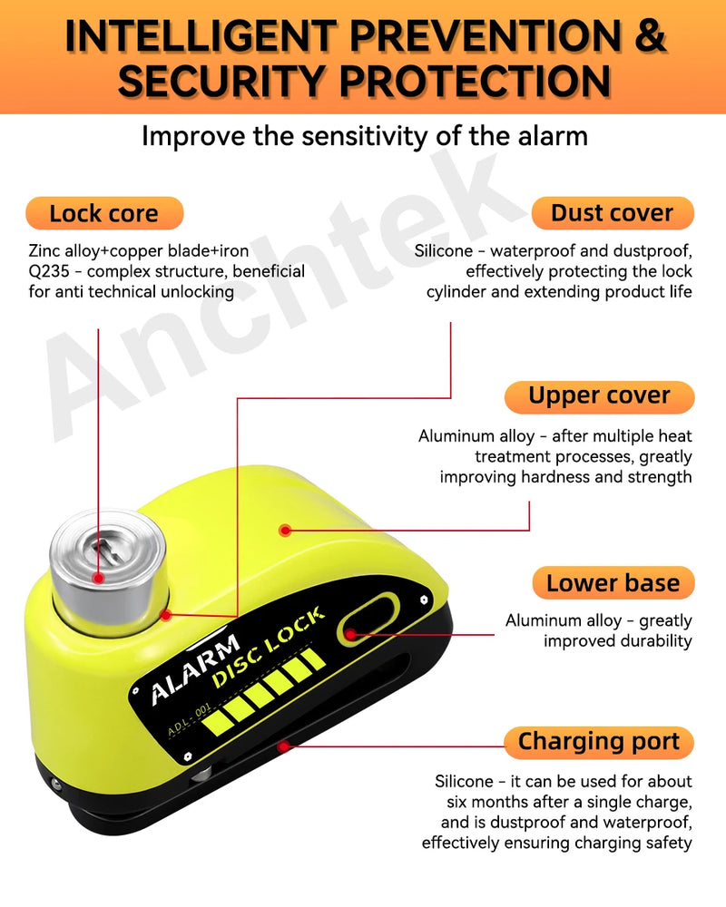 Alarme para motocicleta